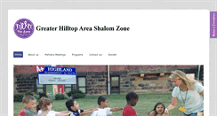 Desktop Screenshot of hilltopshalomzone.org